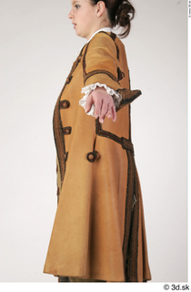 Photos Woman in Historical Suit 1 18th century Brown suit…
